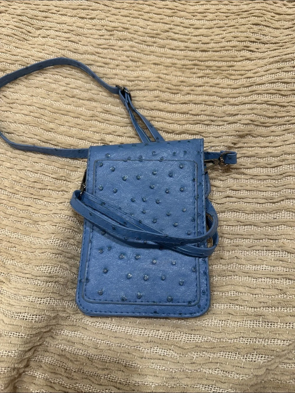 Blue Crossbody Phone Bag - Women Bags